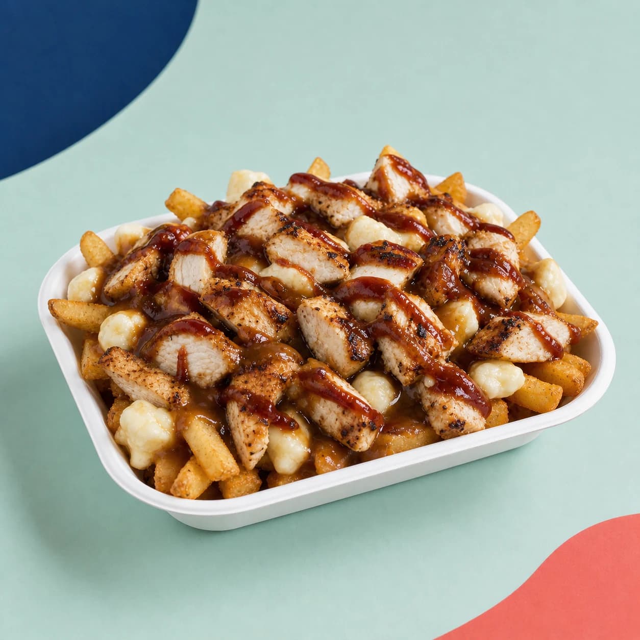 BBQ Chicken Poutine