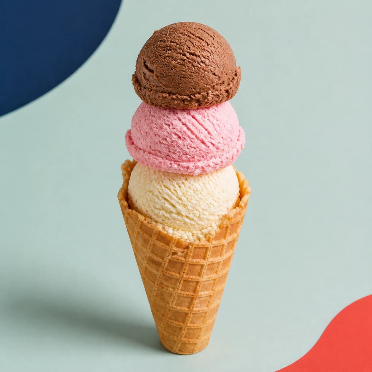 1 Scoop — Waffle Cone
