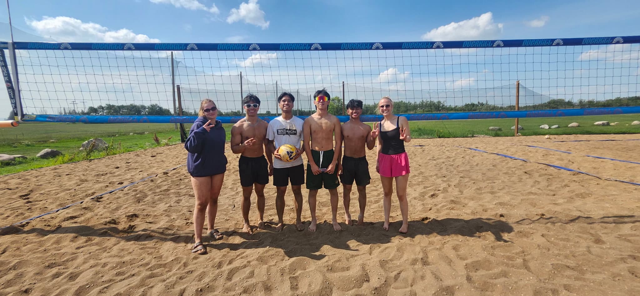 Volleyball team photo
